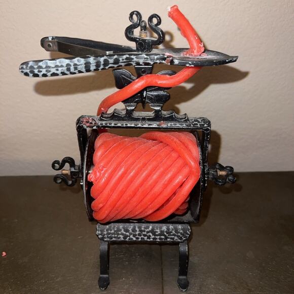 Vintage Swedish Wax Jack Candle Document Sealer Wax Rope - Sweden Butterfly - Picture 3 of 6